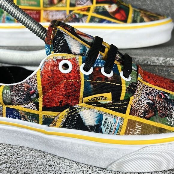 Vans 2020 National Geographic x Era 'Classic Covers' Sneakers Shoes 5.5 7 - Picture 6 of 12